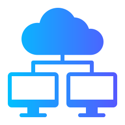 rete di connessione icona