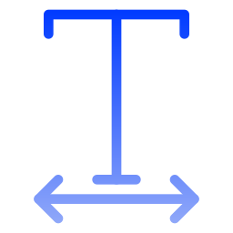 tekstafstand icoon