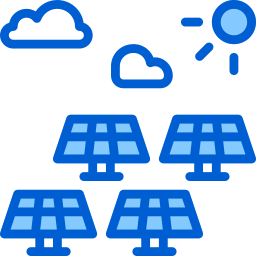 Solar panel icon