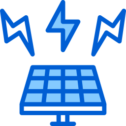 Solar panel icon