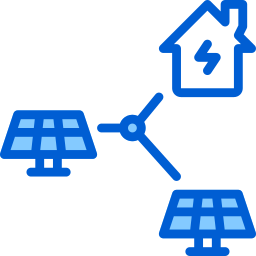 Solar panel icon