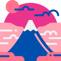 Fuji mountain icon