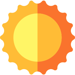 soleil Icône