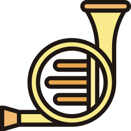 French horn icon