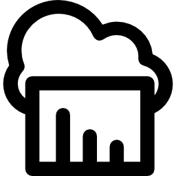 Cloud computing icon