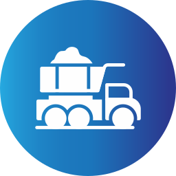 Dump truck icon