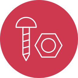 Nut bolt icon