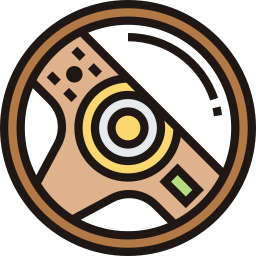 Steering wheel icon