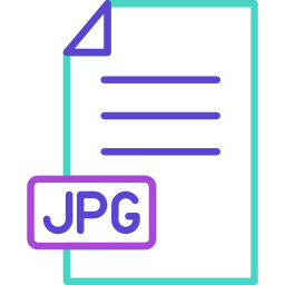 Jpg file format icon