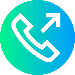 Outgoing call icon