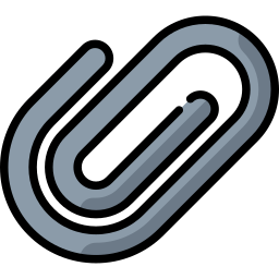 Paper clip icon