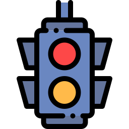 Traffic light icon