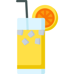 Orange juice icon