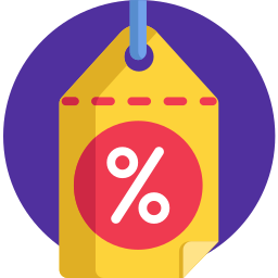 Discount tag icon