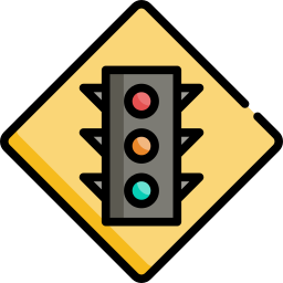 Traffic light icon