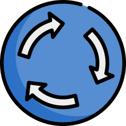 Roundabout icon