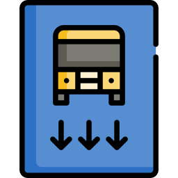 Bus lane icon