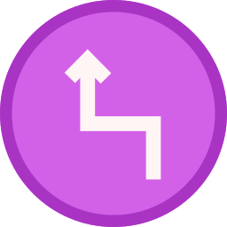 Zig zag icon