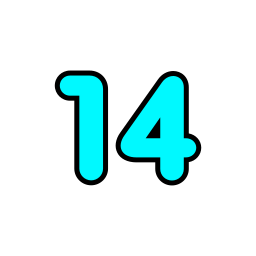 nummer 14 icon