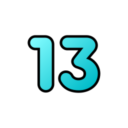 nummer 13 icon