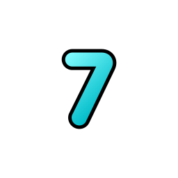 Number 7 icon