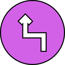 Zig zag icon