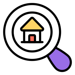 Home relocation icon