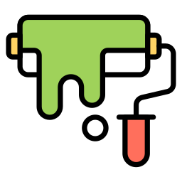 Paint roller icon