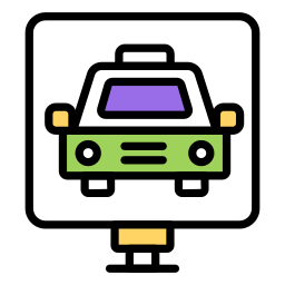 Vehicle rental icon