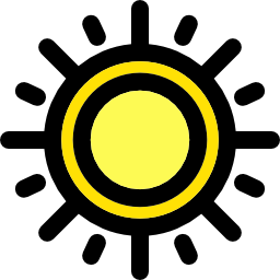 Sun icon