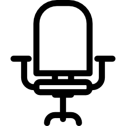 Desk chair icon