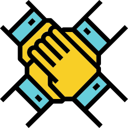 Business partnership icon