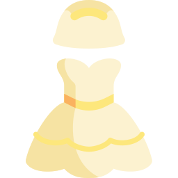 Wedding dress icon