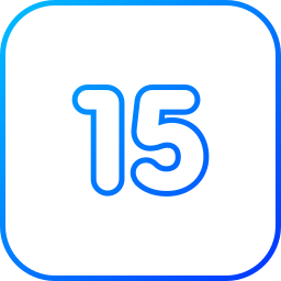 número 15 Ícone