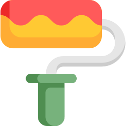 Paint roller icon