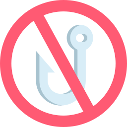 No fishing icon