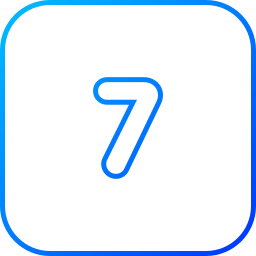 Number 7 icon