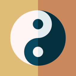 Yin yang icon