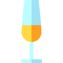 Champagne glass icon