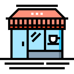 Coffee shop icon