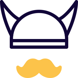 moustache Icône