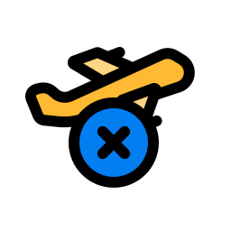 flug storniert icon