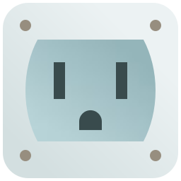 Electric socket icon