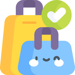 Shopping bag icon