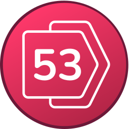 Fifty three icon