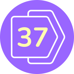 Thirty seven icon