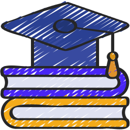 Graduation cap icon