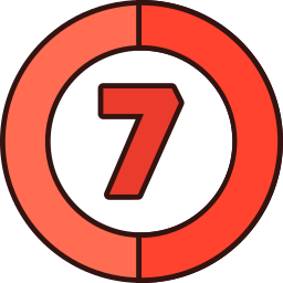 Number 7 icon