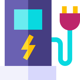 Electric charge icon