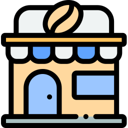 Coffee shop icon